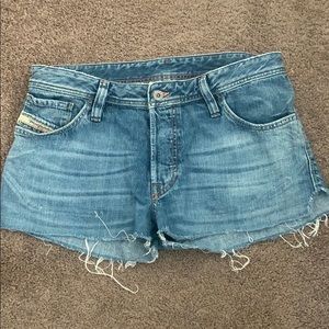 Diesel cutoff Jean shorts